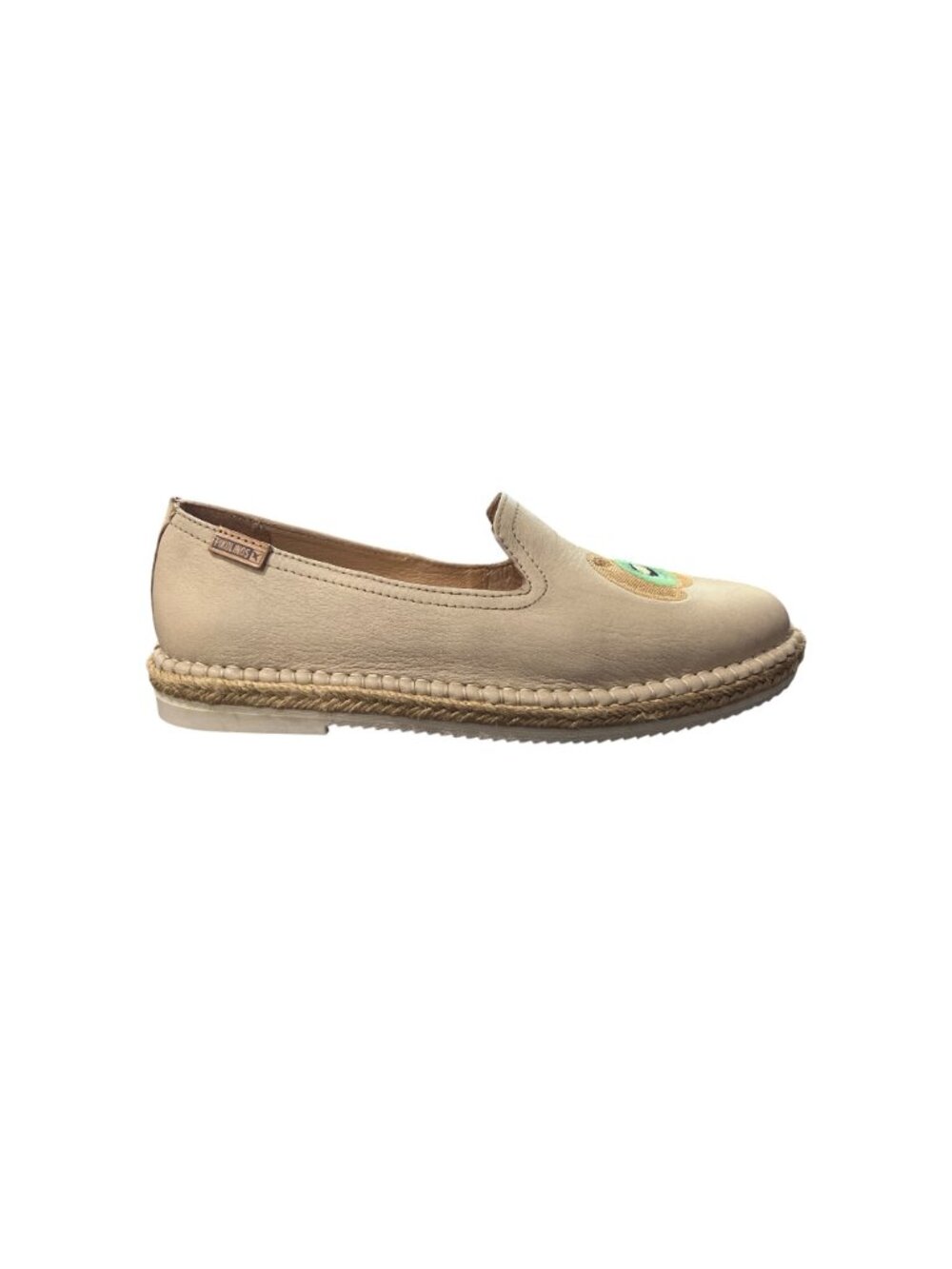 Pikolinos Womens 38 US 7.5 Espadrille Cadamunt Loafer Leather Slip-On Fruit Kiwi - Picture 9 of 10